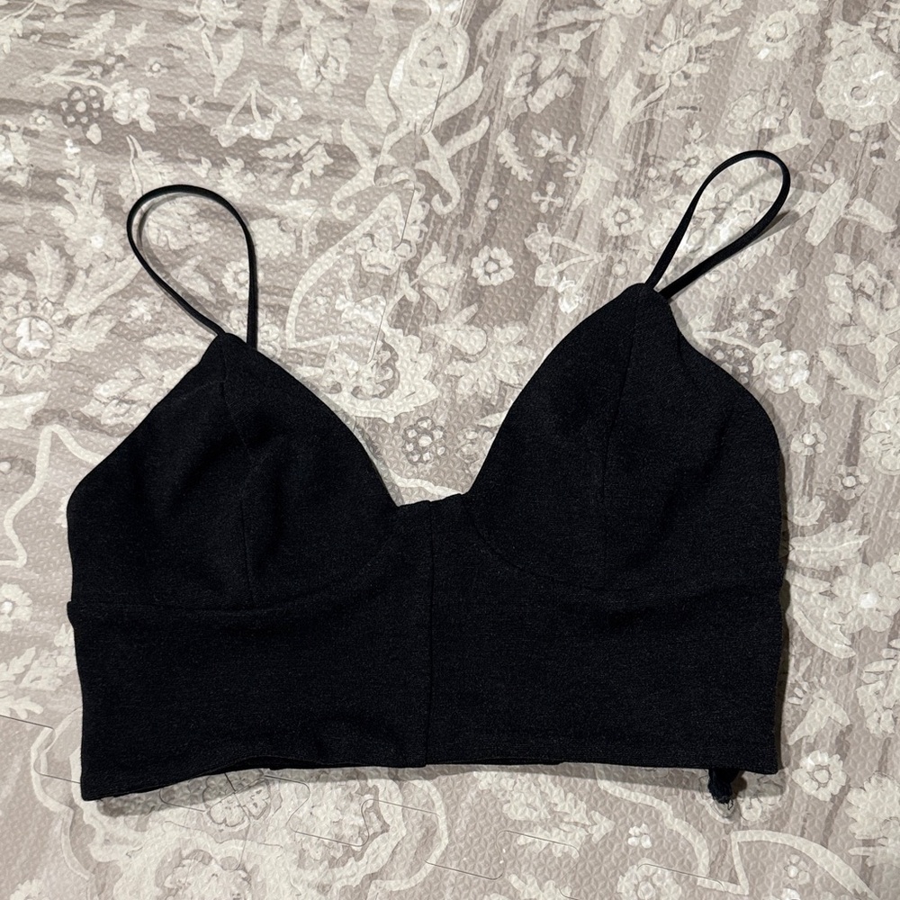 Wilfred Free Dark Grey Women's Bralette Tank